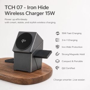 Iron Hide Wireless Charger 15W