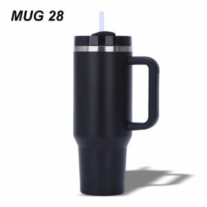 Premium Stainless Steel Travel Tumbler with Handle (MUG 28)